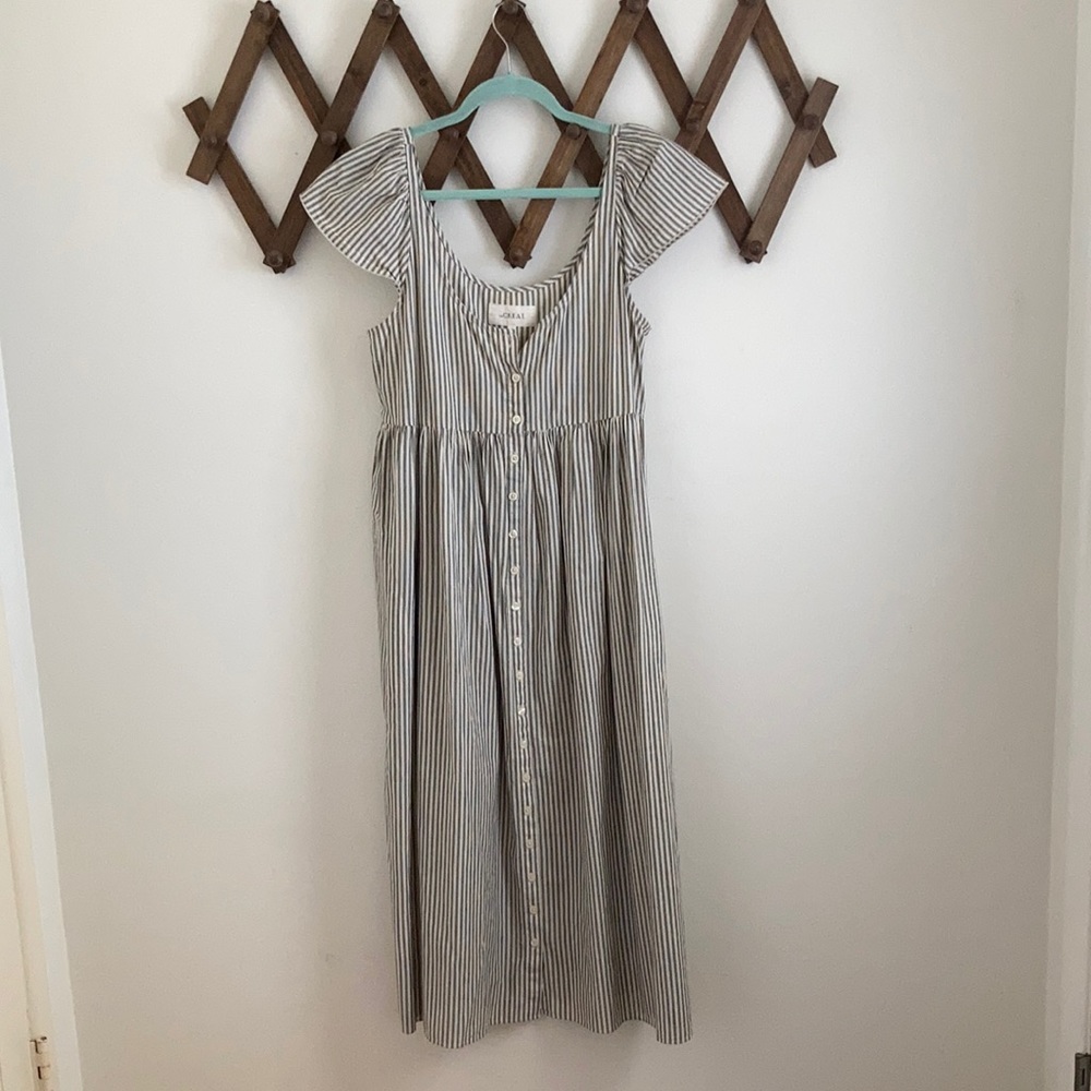 The Great. Flutter cami dress with pockets
